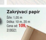 Zakrývací papír