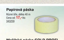 Papírová páska
