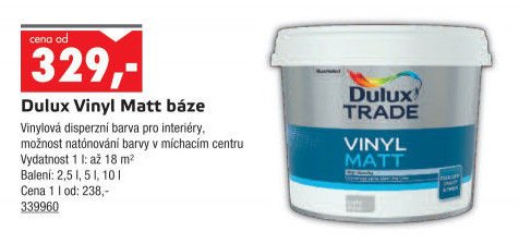 Dulux Vinyl Matt báze