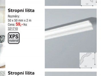 Stropní lišta