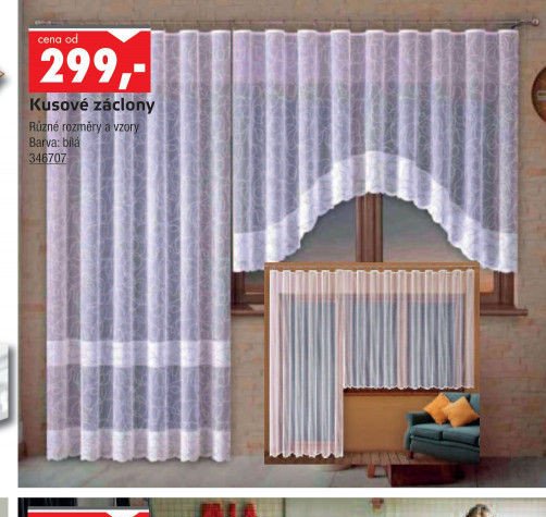 Kusové záclony
