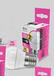 LED žárovka mini globe