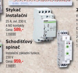 Stykač instalační