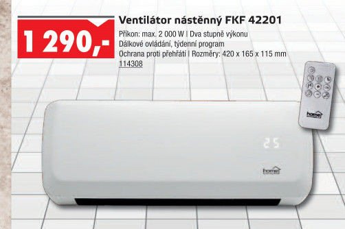 Ventilátor nástěnný FKF 42201