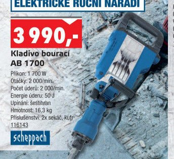Kladivo bourací AB 1700