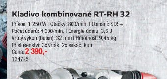 Kladivo kombinované RT-RH 32