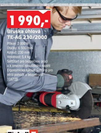 Bruska úhlová TE-AG 230/2000