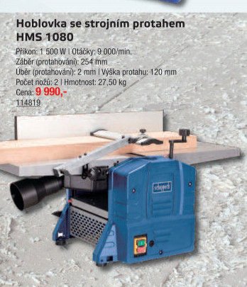 Hoblovka se strojním protahem HMS 1080