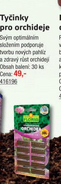 Tyčinky pro orchideje
