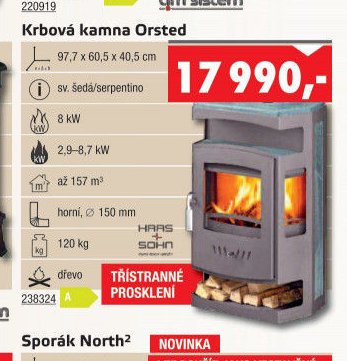 Krbová kamna Orsted