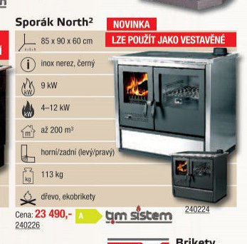 Sporák North2