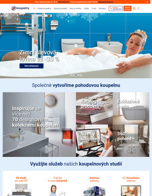 akční leták KOUPELNY Ptáček 5.1.2021-11.1.2021