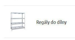 Regály do dílny