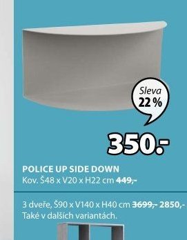 POLICE UP SIDE DOWN