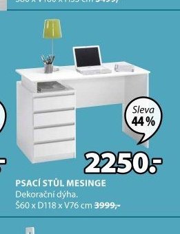 PSACÍ STŮL MESINGE