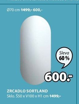 ZRCADLO SORTLAND