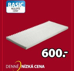 PĚNOVÁ MATRACE BASIC F5