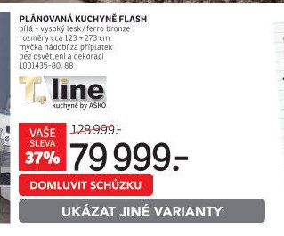Plánovaná kuchyně FLASH