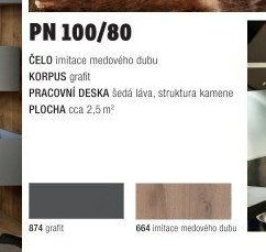 Kuchyňská linka PN 100/80