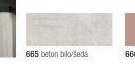 Barva 665 beton bílo/šedá