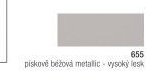 Pískově béžová metallic - vysoký lesk