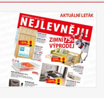 Aktuální leták Zimní výprodej