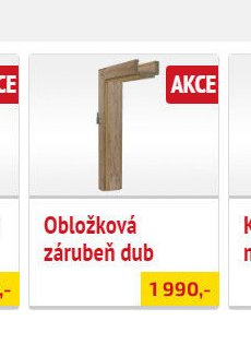 Obložková zárubeň dub