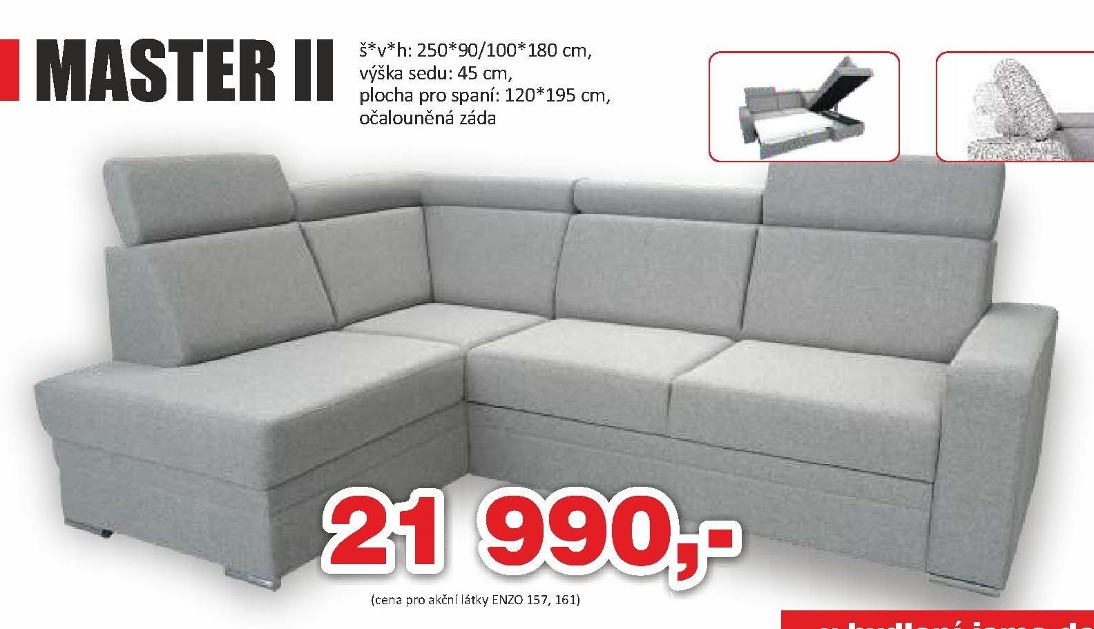 sedací souprava MASTER II