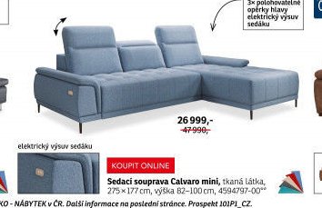 Sedací souprava Calvaro mini