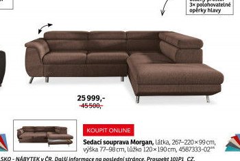 Sedací souprava Morgan