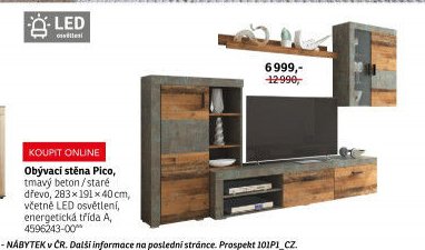 Obývací stěna Pico