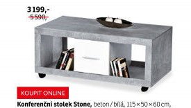 Konferenční stolek Stone