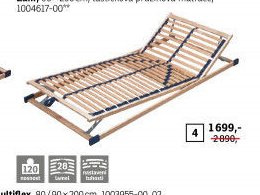 Polohovatelný lamelový rošt ASKO Multiflex Super