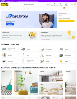akční leták Sconto nábytek 19.1.2021-25.1.2021