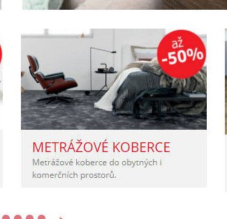 METRÁŽOVÉ KOBERCE