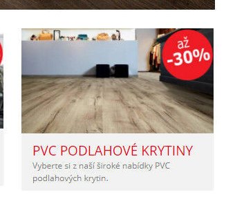 PVC PODLAHOVÉ KRYTINY