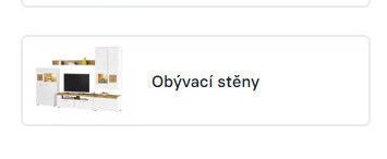 Obývací stěny