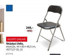 Skládací židle