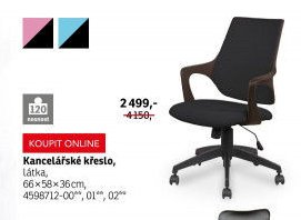 Kancelářské křeslo, látka