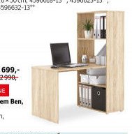 PC stůl s regálem Ben
