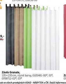 Závěs Granate