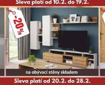 na obývací stěny skladem