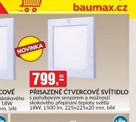 PŘISAZENÉ ČTVERCOVÉ SVÍTIDLO