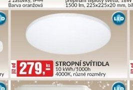 STROPNÍ SVÍTIDLA