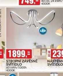 STROPNÍ ZÁVĚSNÉ SVÍTIDLO