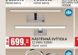 NÁSTĚNNÁ SVÍTIDLA