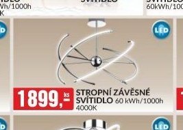 STROPNÍ ZÁVĚSNÉ SVÍTIDLO