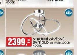 STROPNÍ ZÁVĚSNÉ SVÍTIDLO