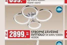 STROPNÍ ZÁVĚSNÉ SVÍTIDLO