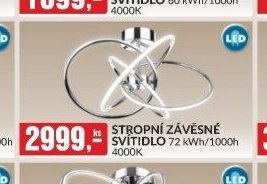 STROPNÍ ZÁVĚSNÉ SVÍTIDLO
